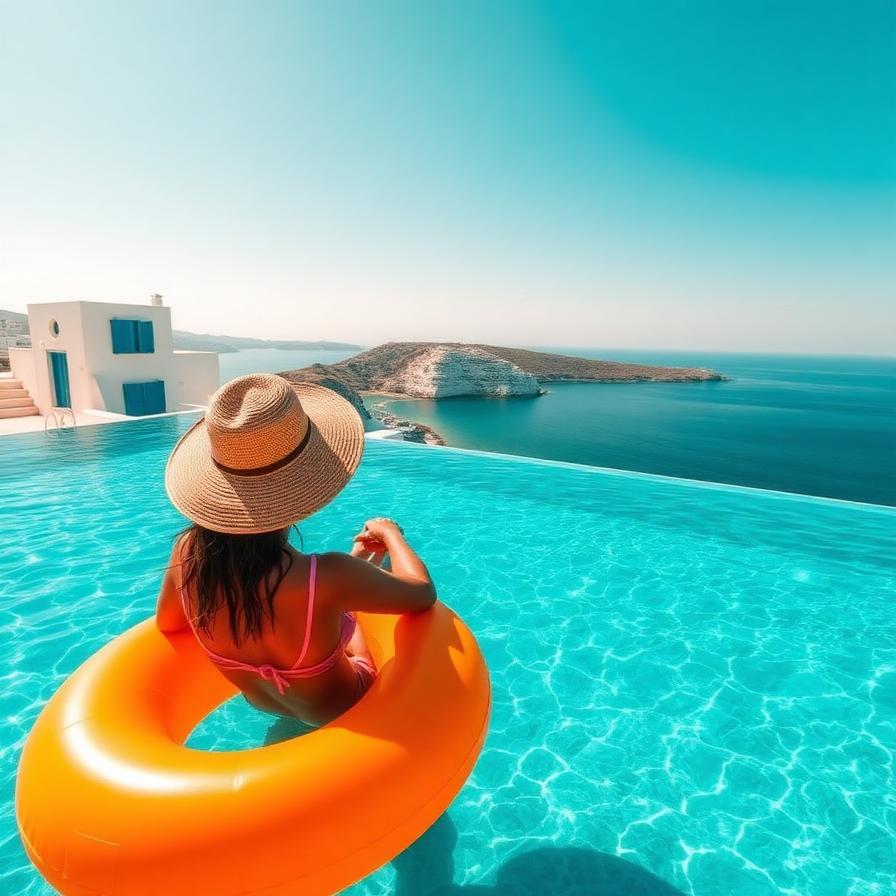 Pool & sunshine